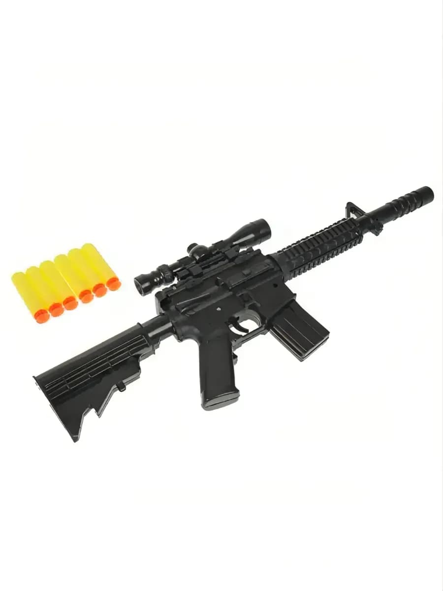 Игрушечное оружие винтовка снайперская с мягкими пулями