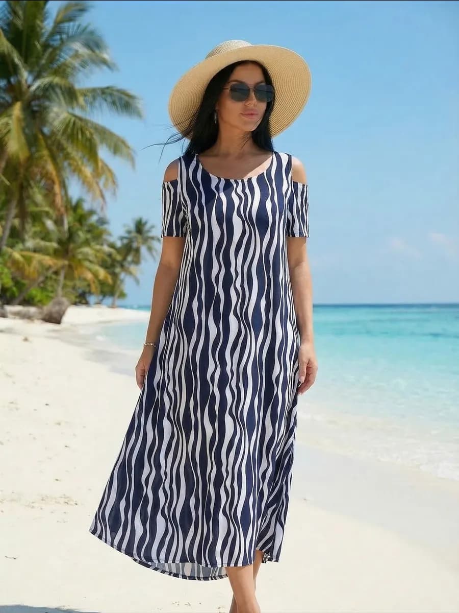 Платье летнее туника больших размеров