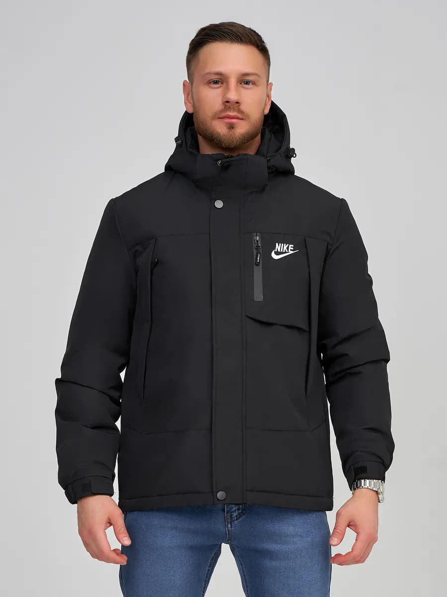 Куртка демисезонная с отстегивающимся капюшоном