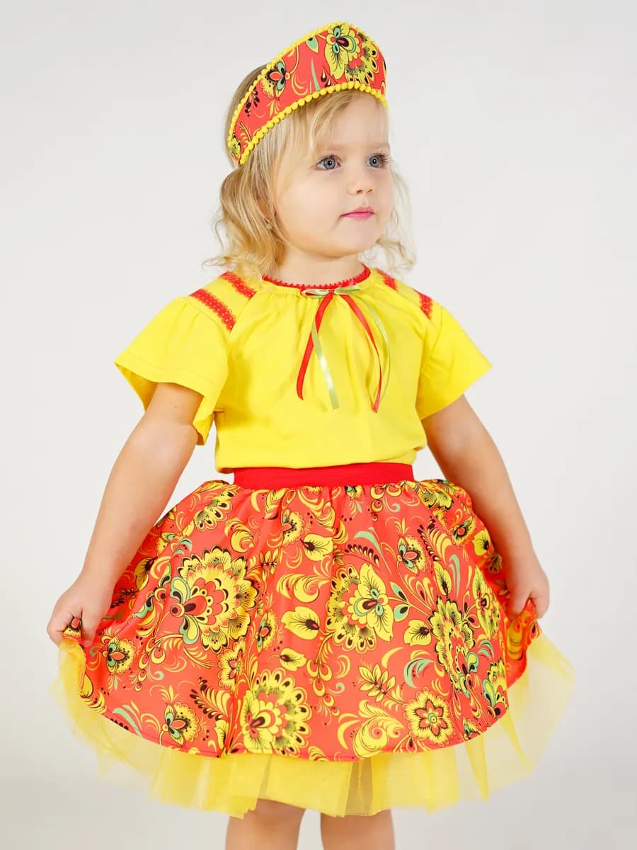Русский народный костюм для девочки