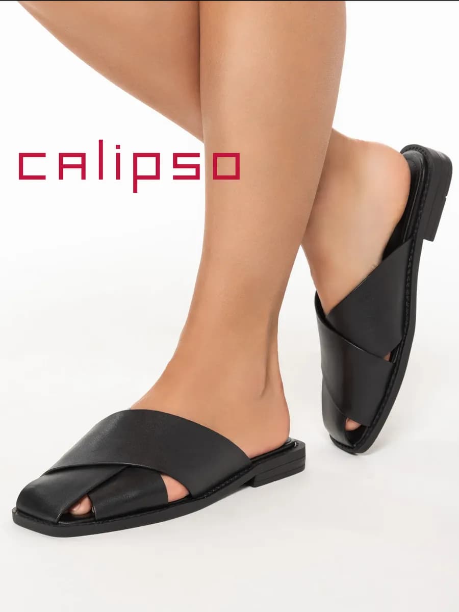 Мюли женские кожаные