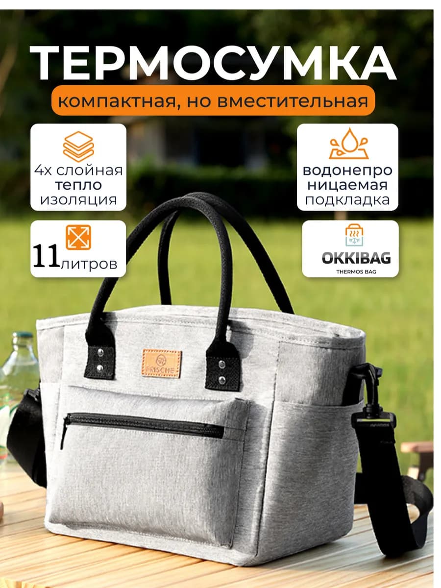 Термосумка холодильник для ланча