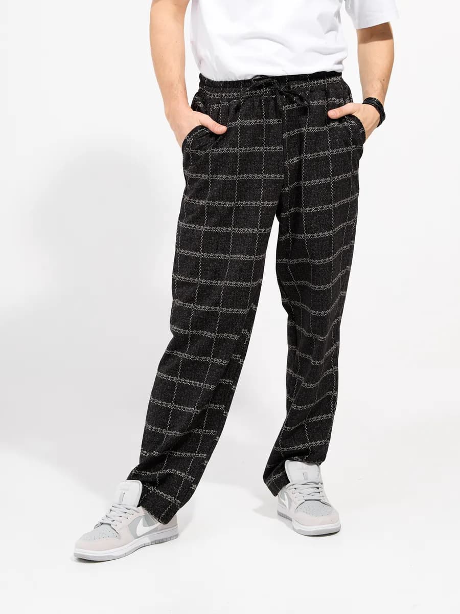 Штаны пижамные домашние уютные хлопок