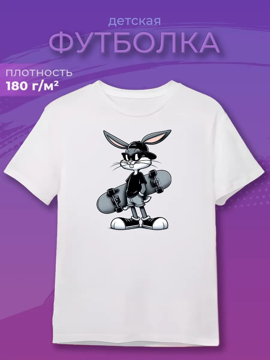 Футболка с принтом