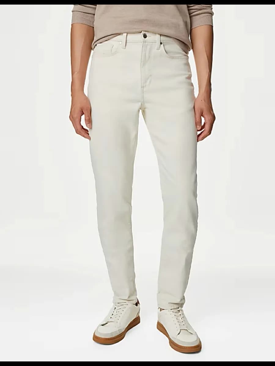 Джинсы зауженные