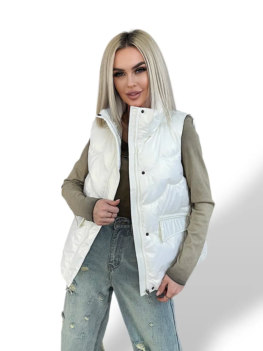 Жилет утепленный стеганый