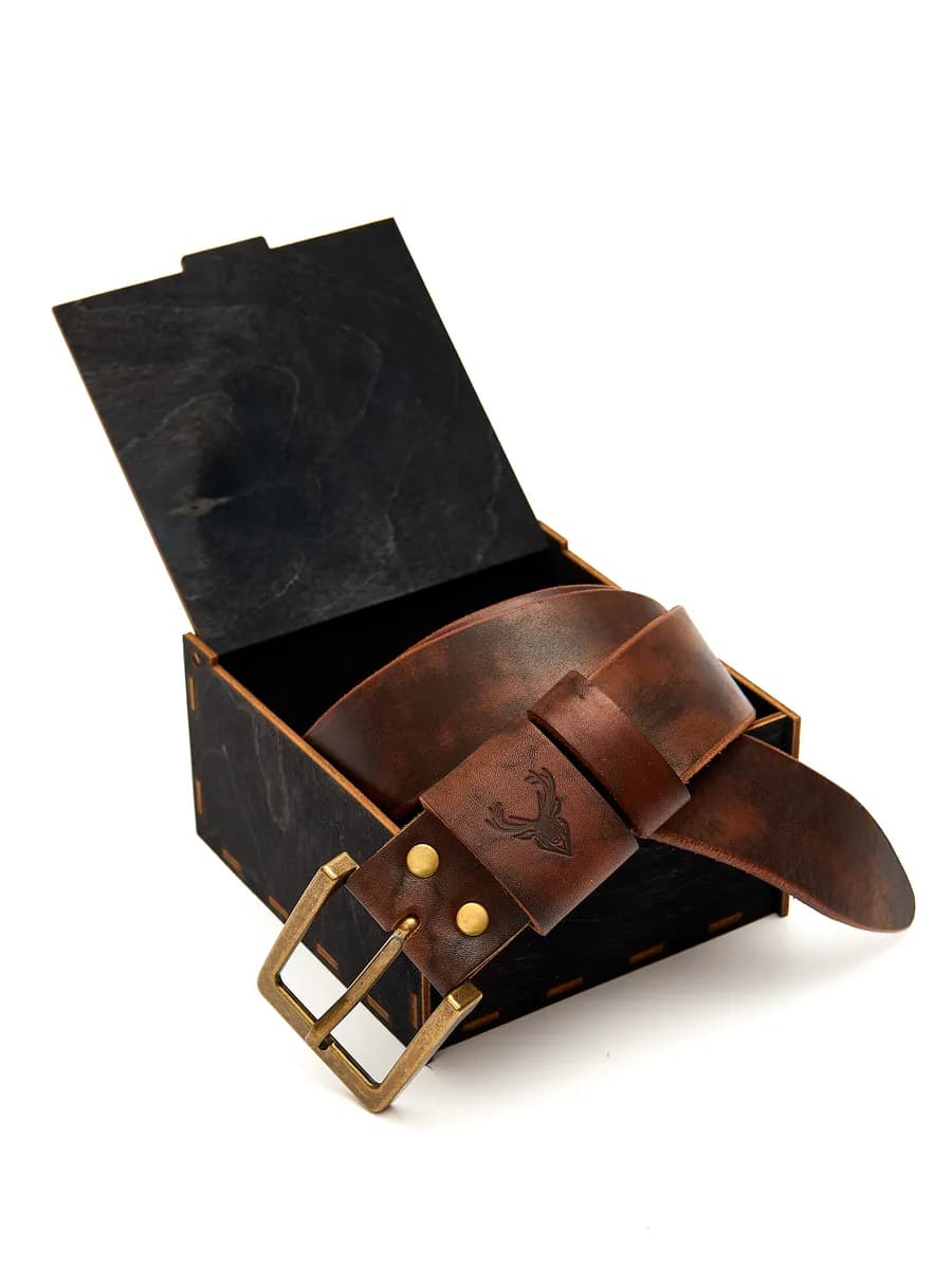 Ремень натуральная кожа