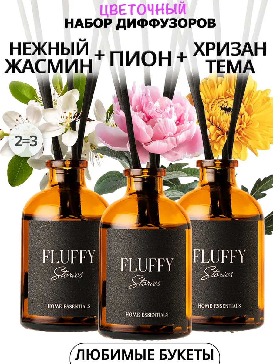 Диффузор для дома с палочками набор