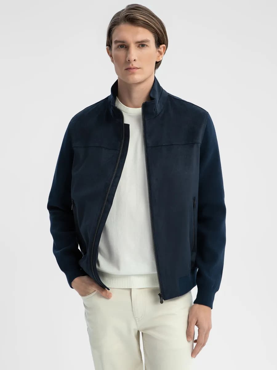 Куртка осенняя из алькантары