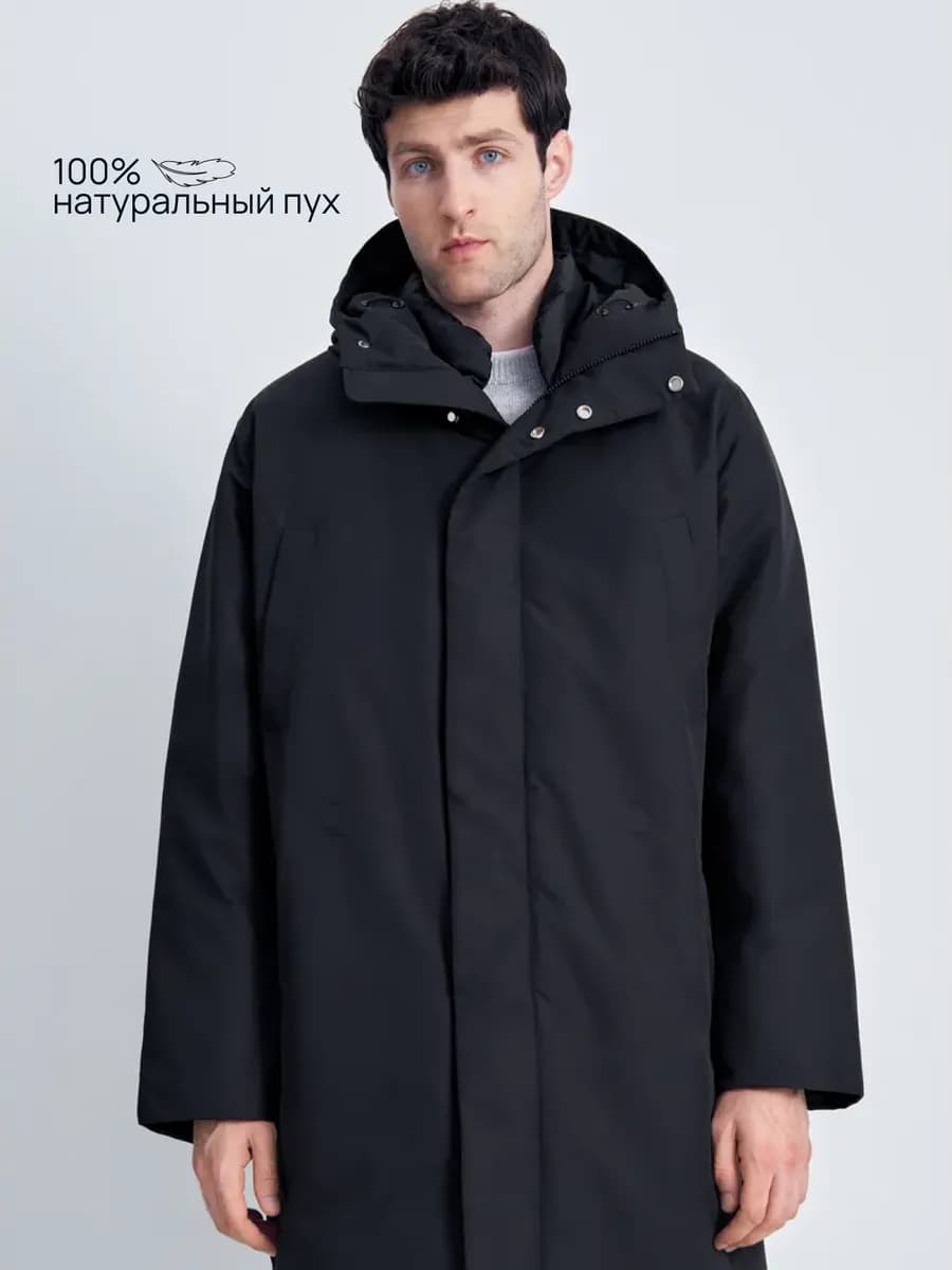 Пуховое пальто