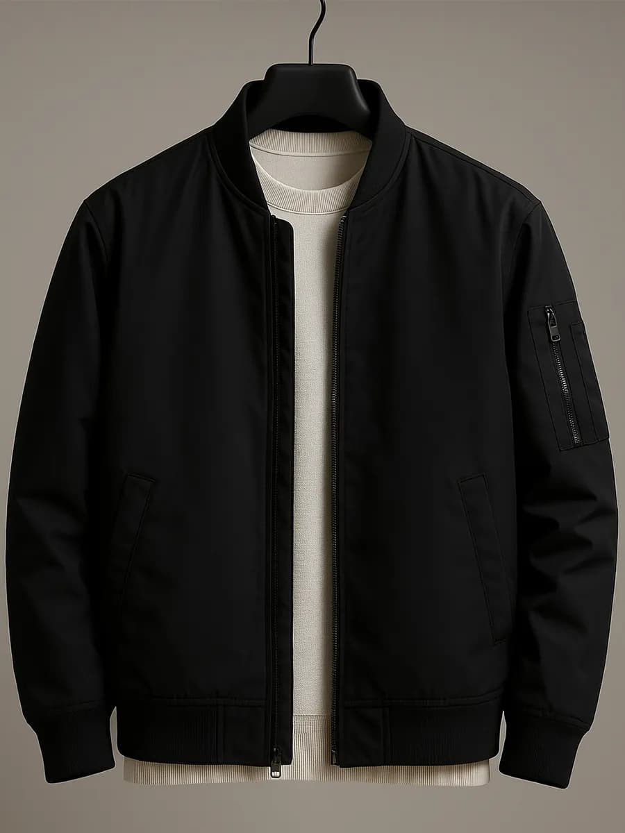 Куртка бомбер утепленный весна