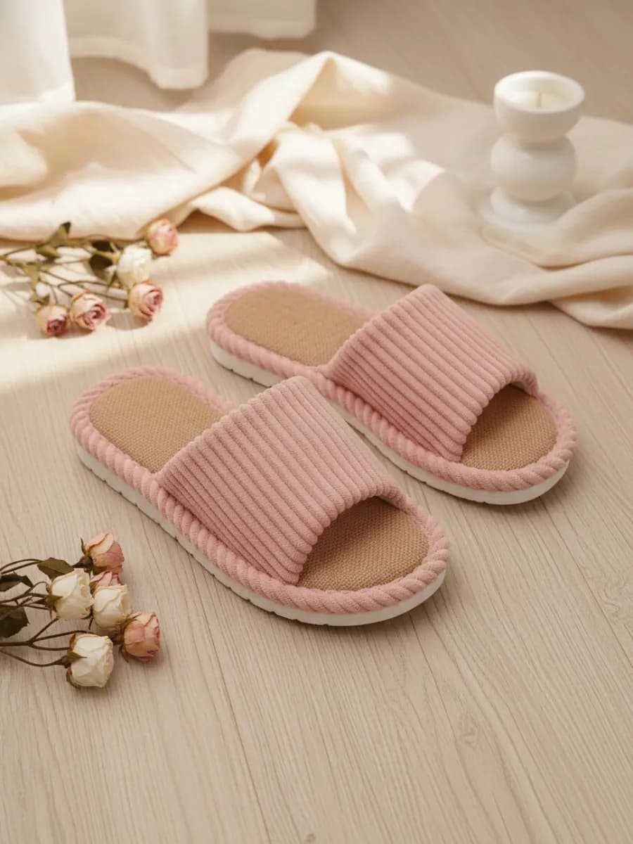 Тапочки домашние открытые