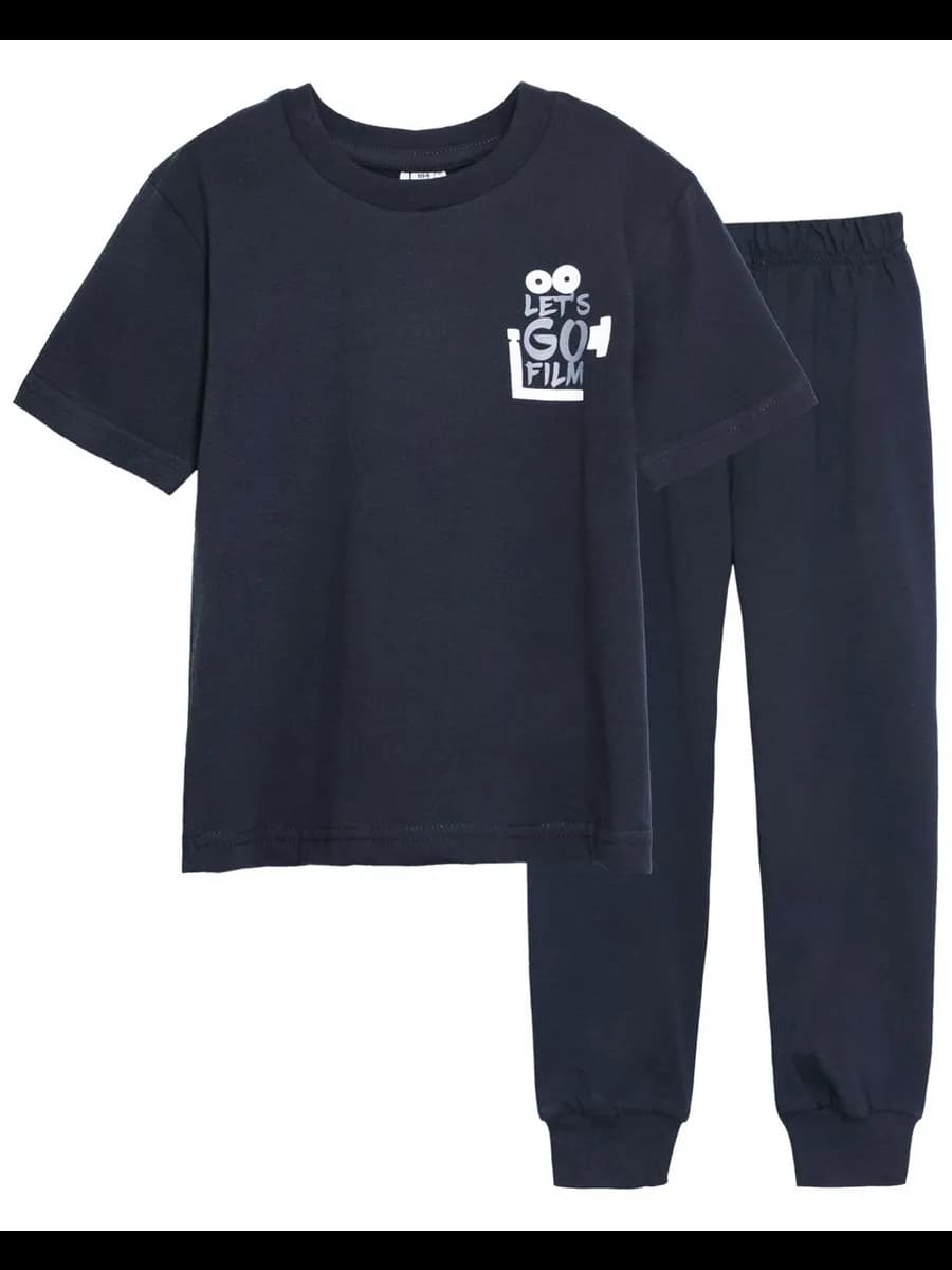 Пижама домашняя с коротким рукавом