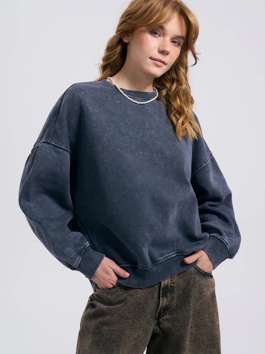 Утепленный свитшот варенка с начесом