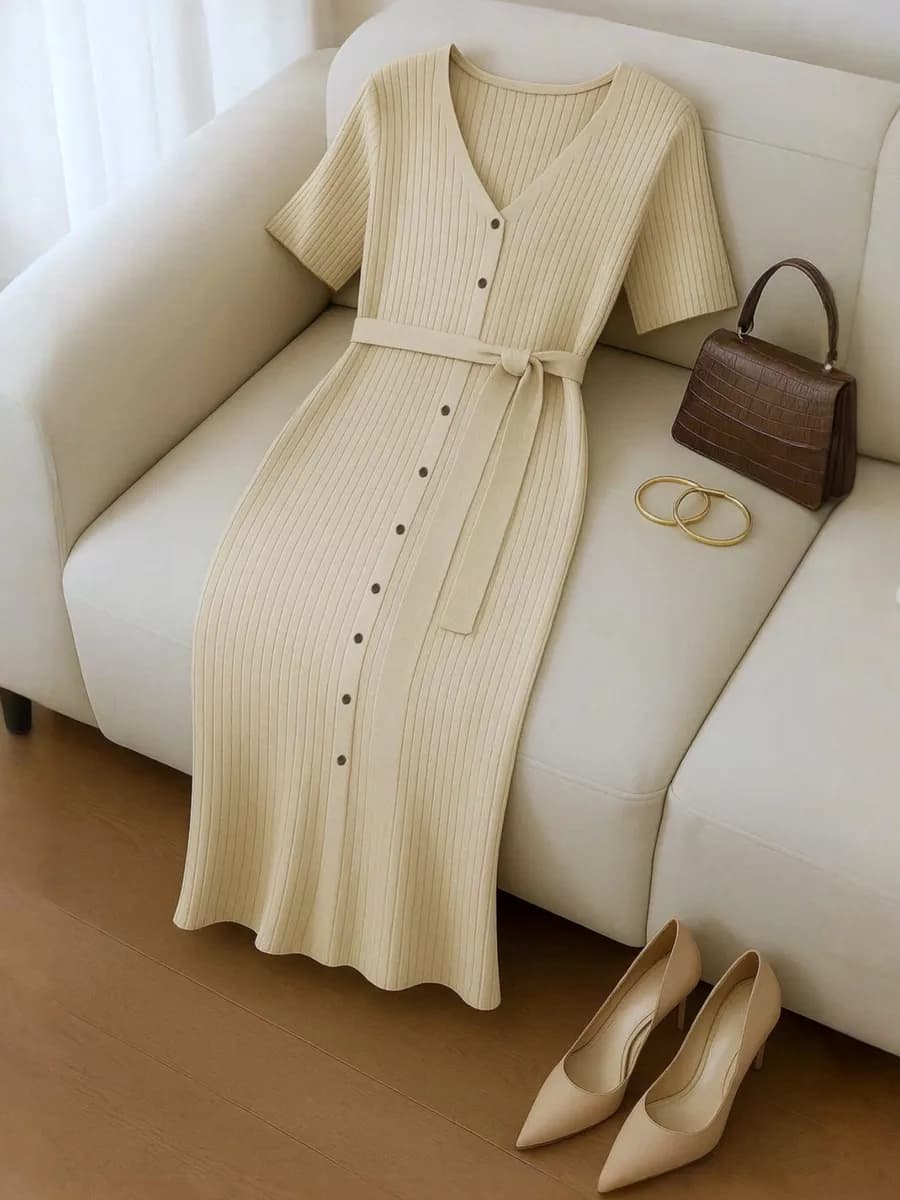 Платье лапша повседневное