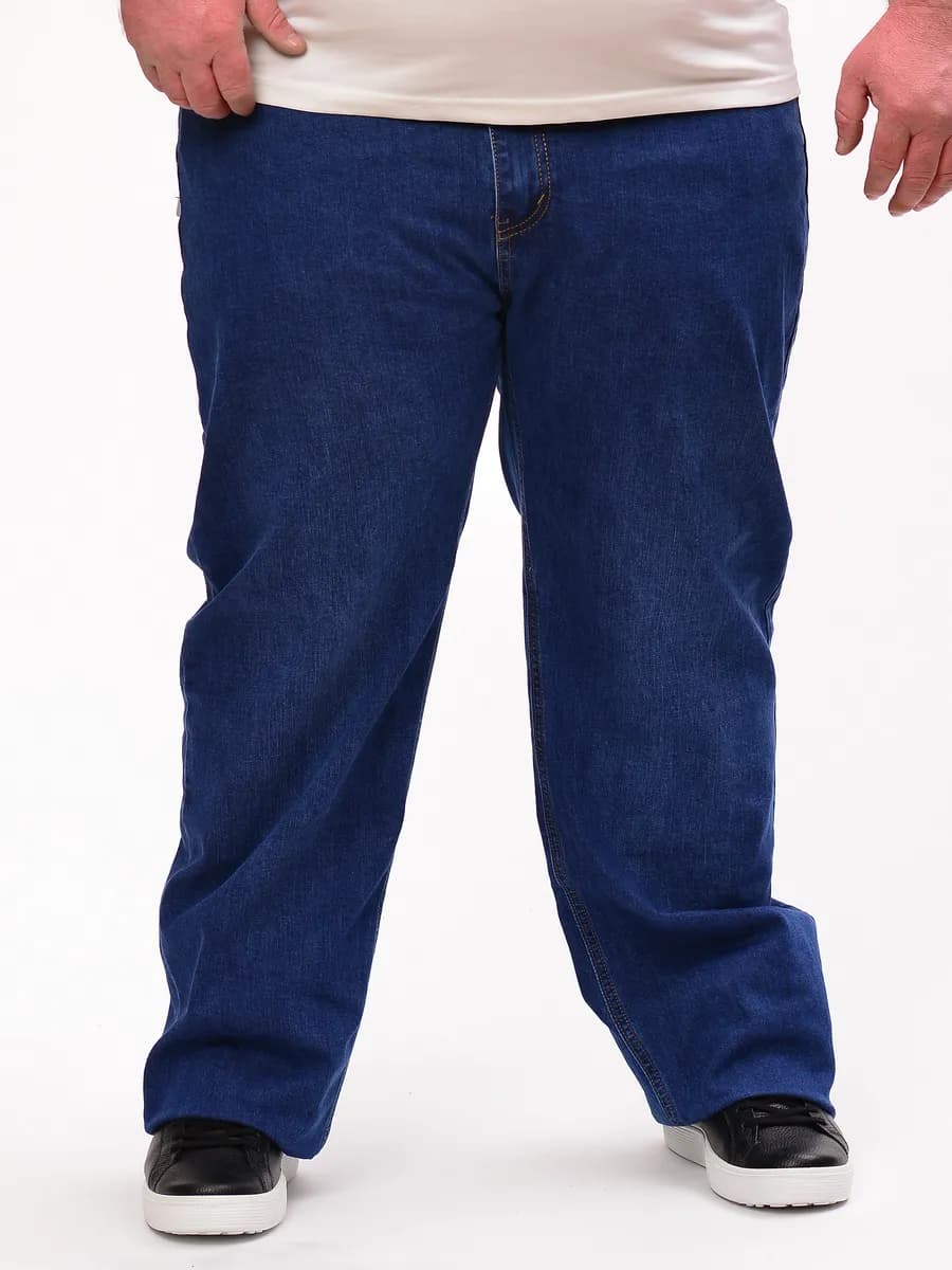 Джинсы мужские прямые больших размеров