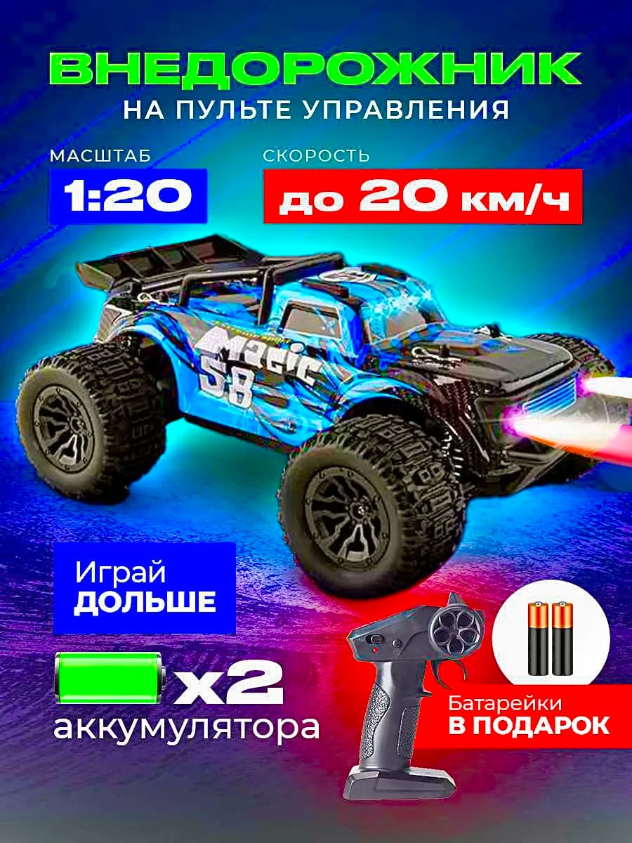 Машинка на пульте управления Джип