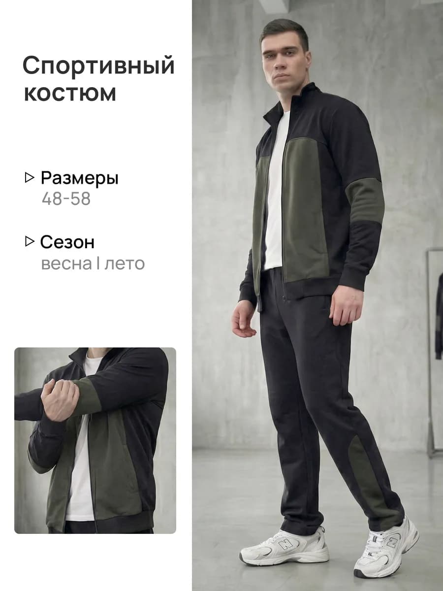 Спортивный костюм на молнии