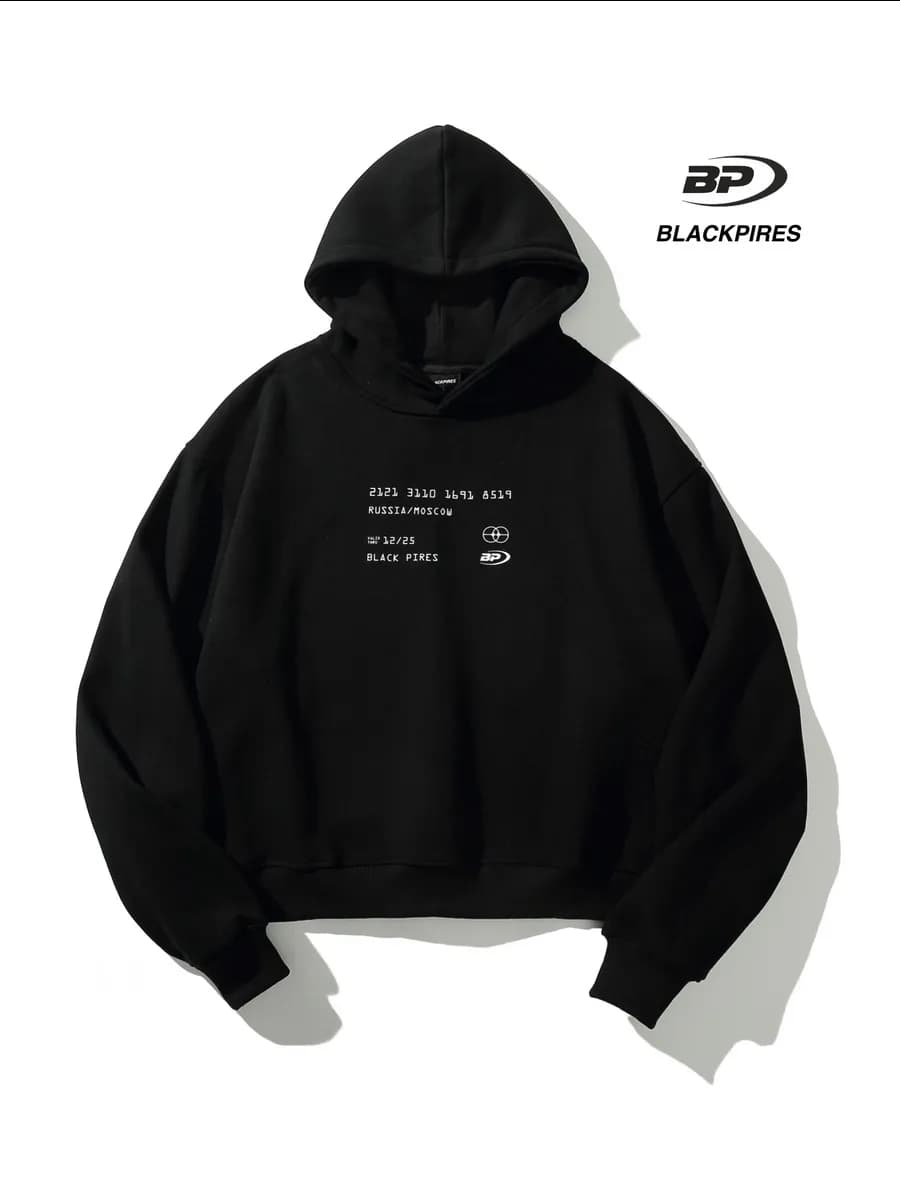 Худи оверсайз с капюшоном