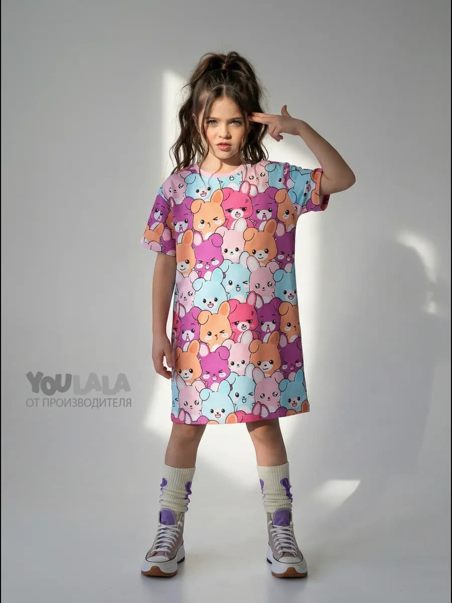 Платье домашнее для девочки