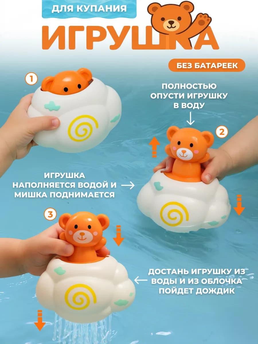 Детская игрушка для купания в ванной