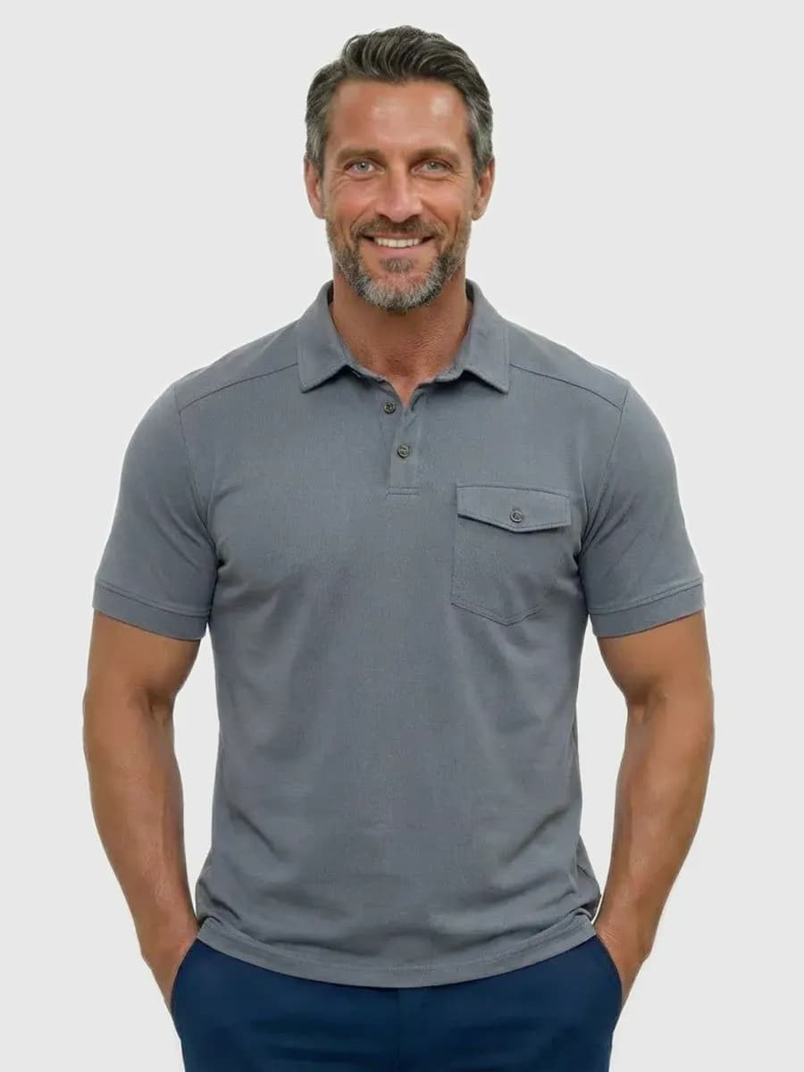 Футболка поло с коротким рукавом