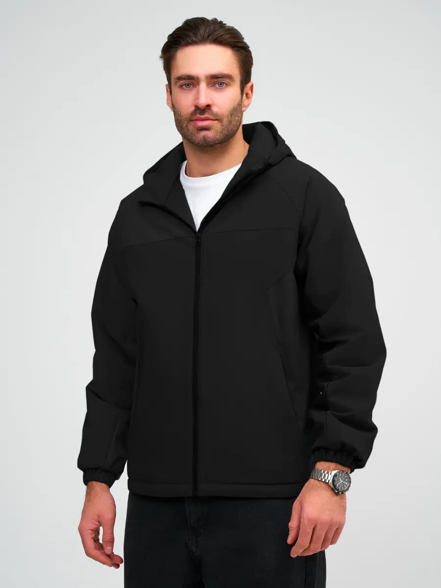 Куртка ветровка демисезонная с капюшоном