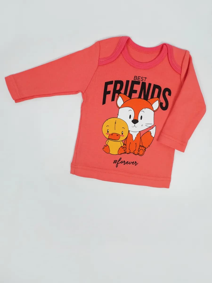 Футболка с длинным рукавом для малышей