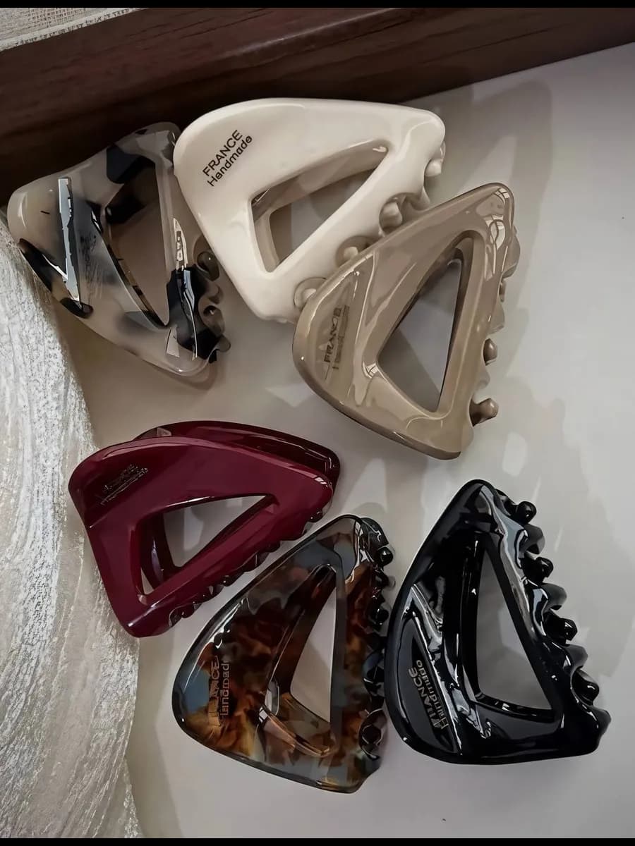 Маленькие крабики для волос 6 шт