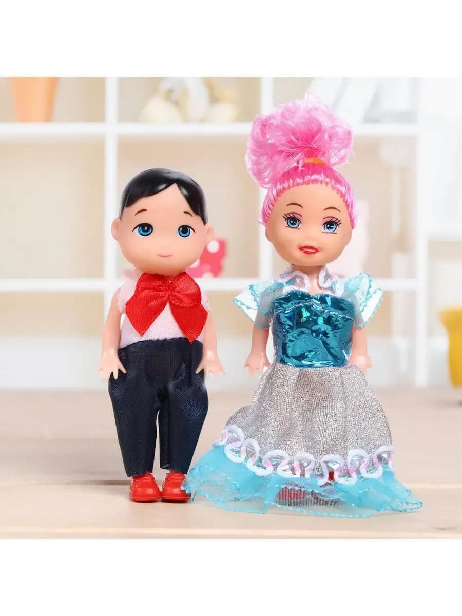 Куклы малышки Люба и Гриша