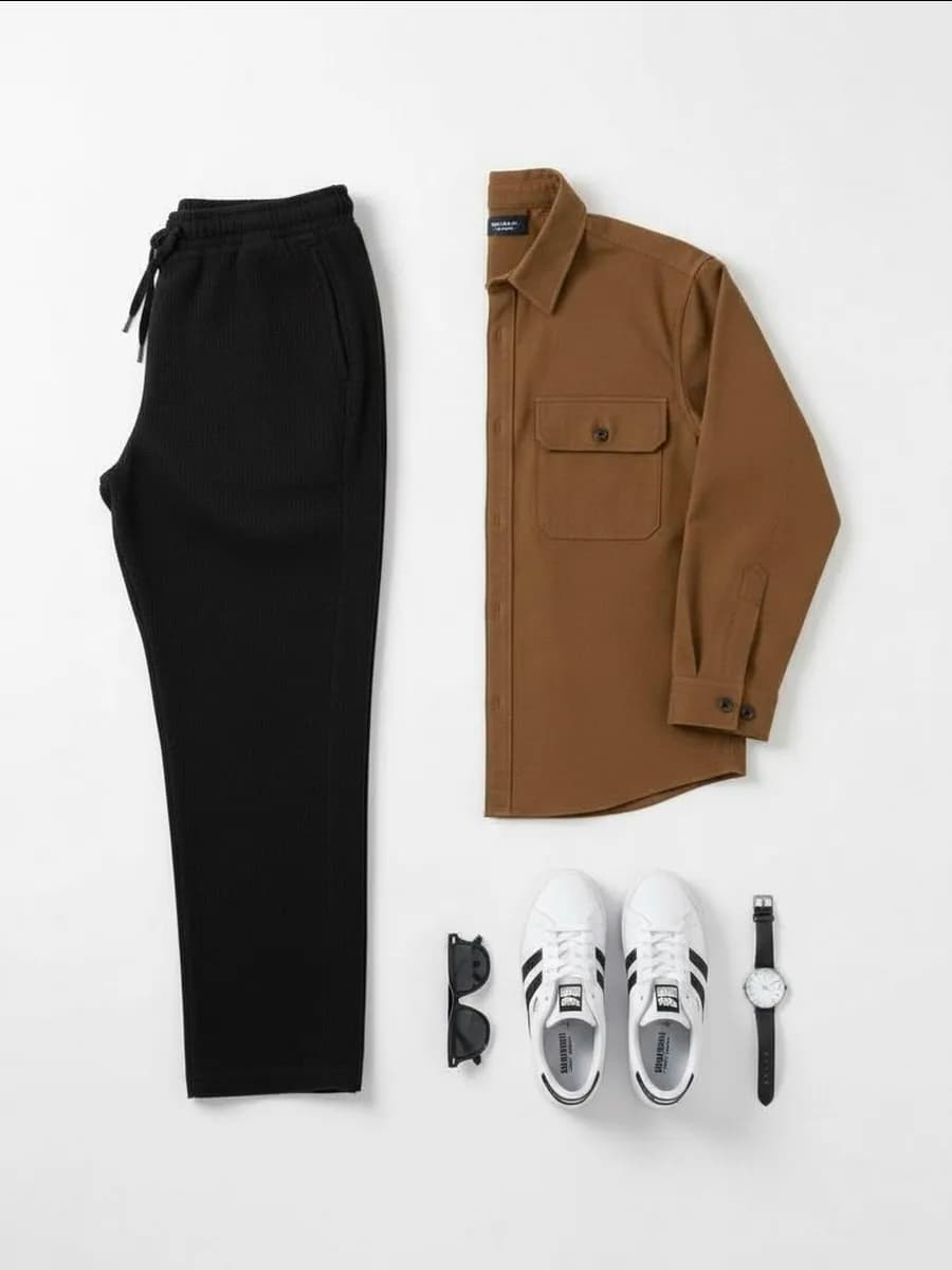 Брюки чинос вельветовые классические