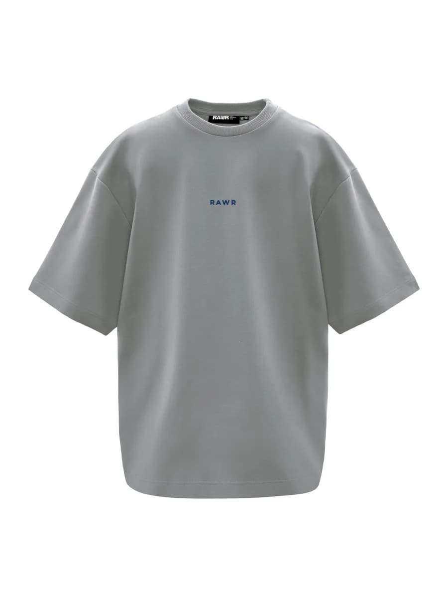 Плотная оверсайз футболка из хлопка