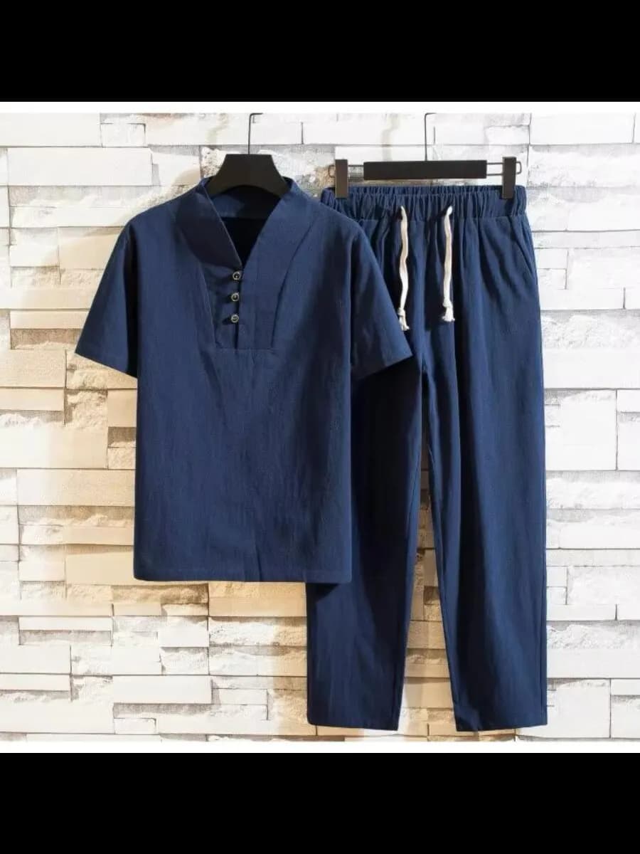 Костюм летний с брюками сингапур