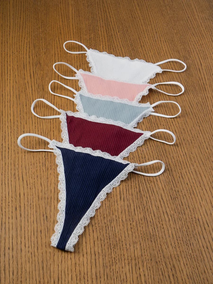 Стринги набор 5 штук