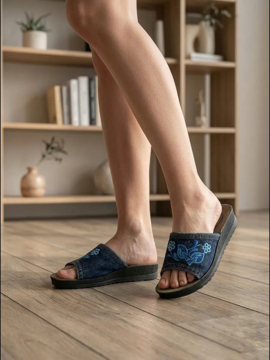 Джинсовые Сабо