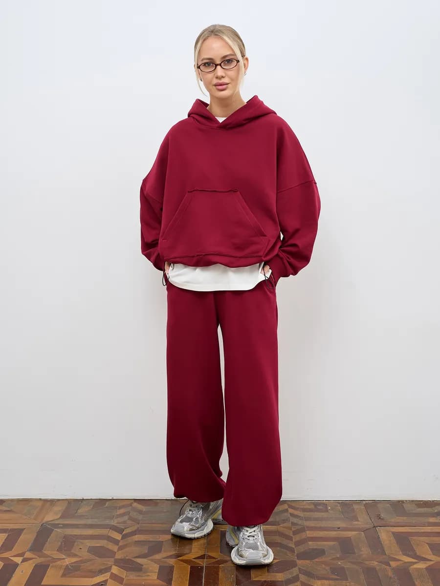 Костюм спортивный двойка оверсайз без начеса