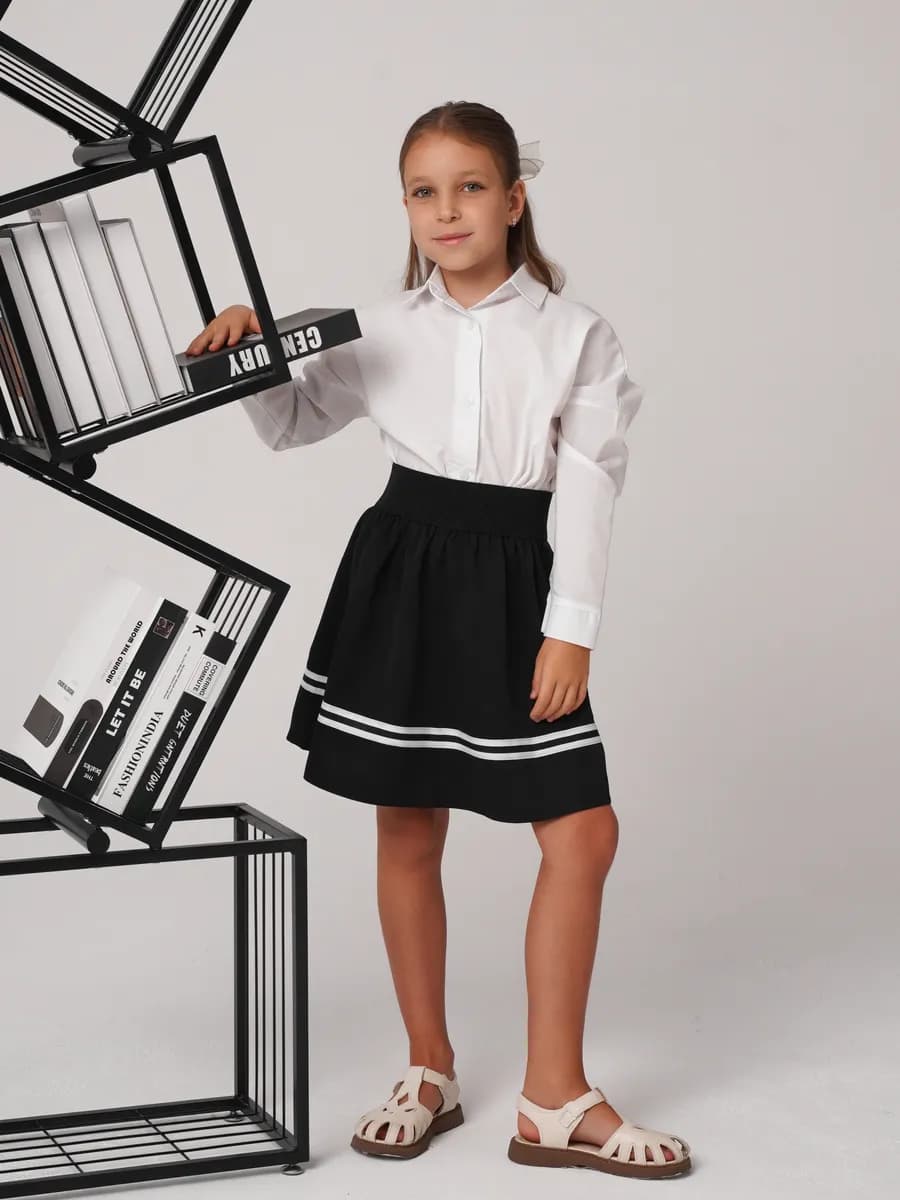 Юбка для девочки школьная