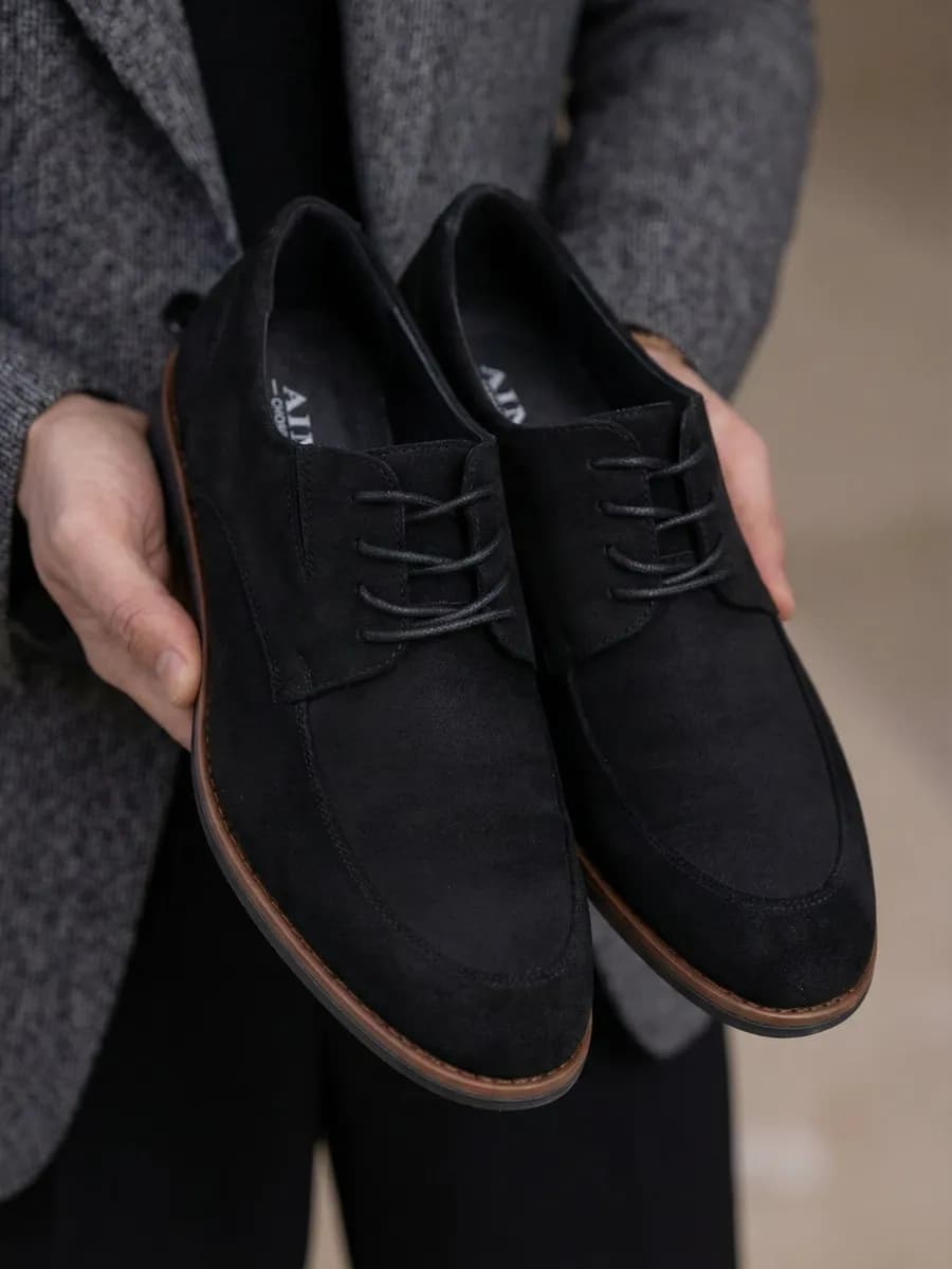 Замшевые туфли классические