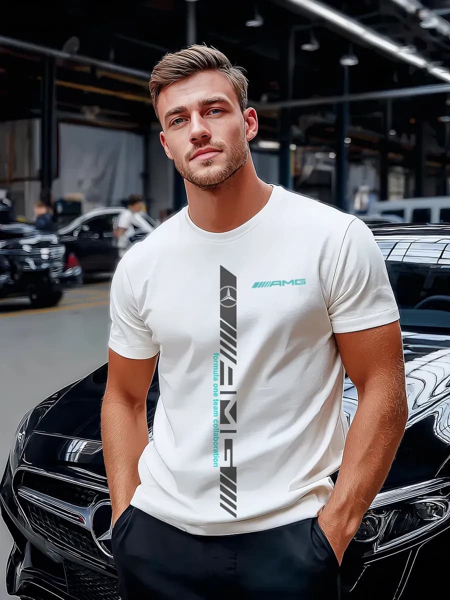 Футболка с принтом