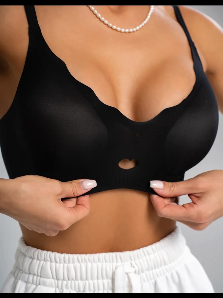 бюстгальтер бесшовный без косточек топ спортивный