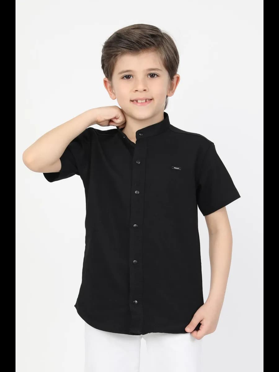 Рубашка детская с коротким рукавом