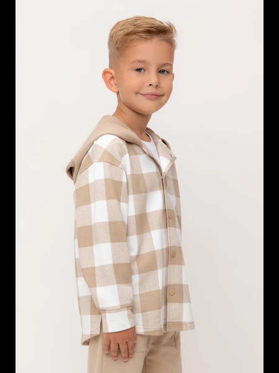 Рубашка в клетку для мальчика