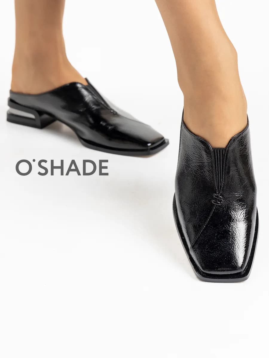 Мюли женские натуральная кожа