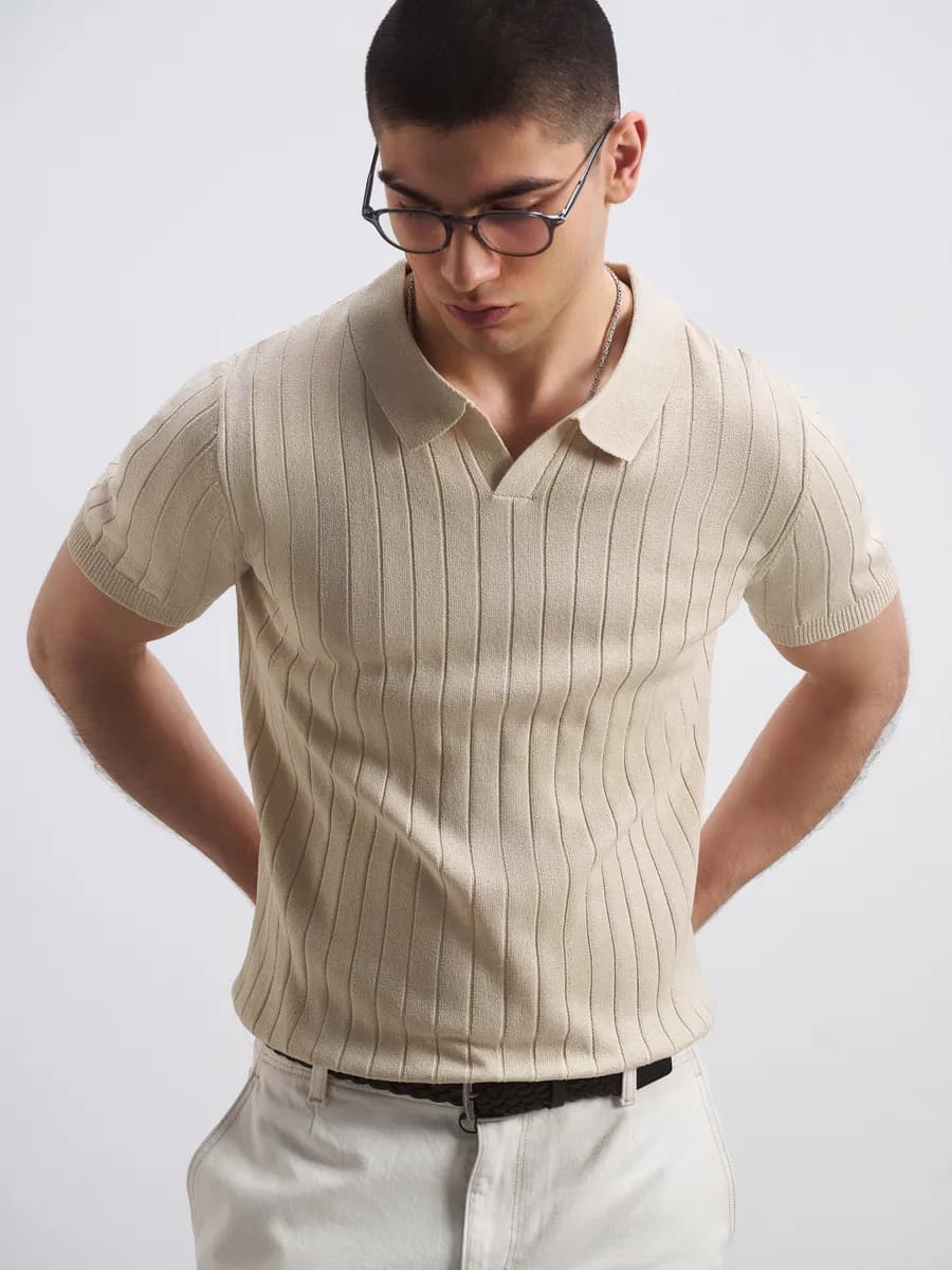 Футболка поло с коротким рукавом летняя хлопок old money