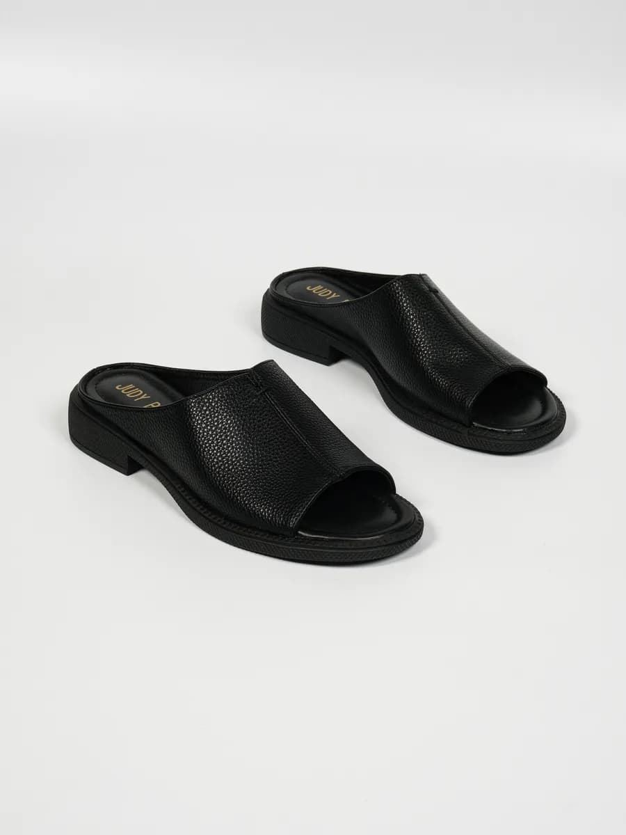 Сабо кожаные