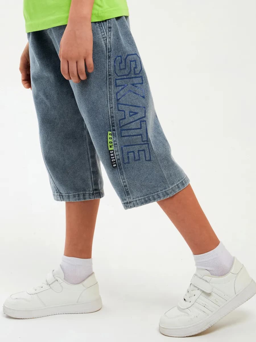 Шорты подростковые джинсовые