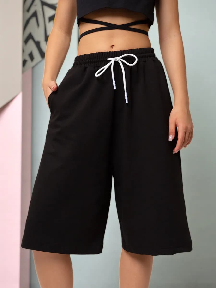 Спортивные подростковые шорты оверсайз