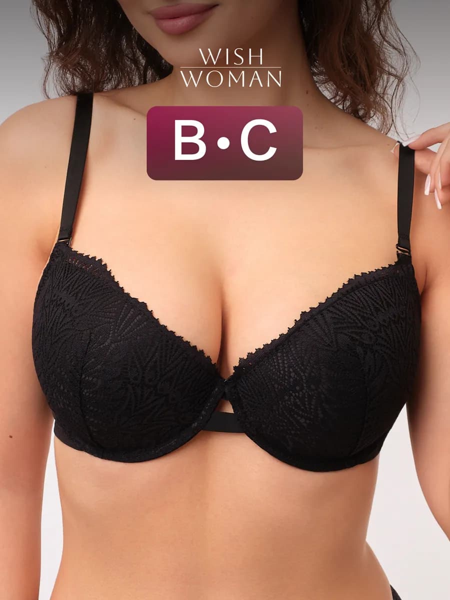 Бюстгальтер кружевной без пуш-ап
