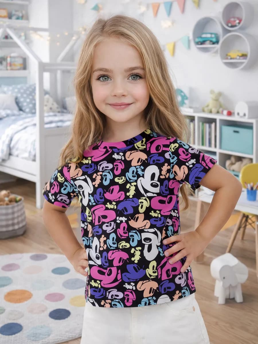 Футболка с принтом