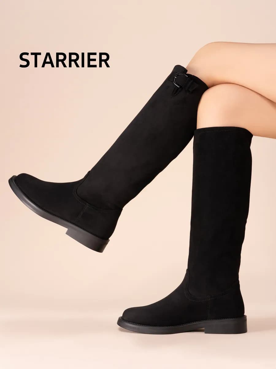 Сапоги зимние ботфорты